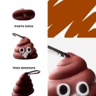 Dispensador de bolsas con imagen de popo